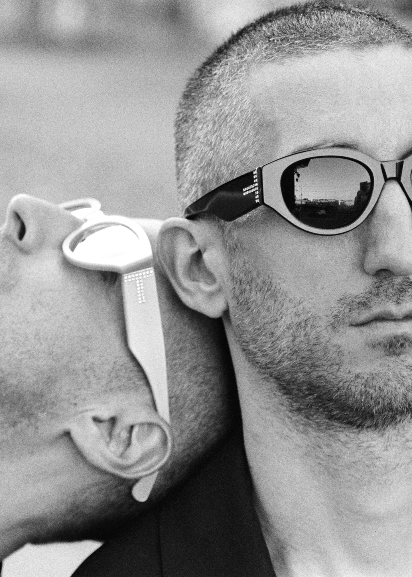 Teget x Retrosuperfuture T sunglasses - Black