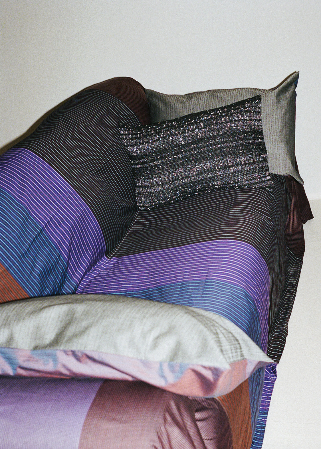 Sofa Cover – Warm Stripes
